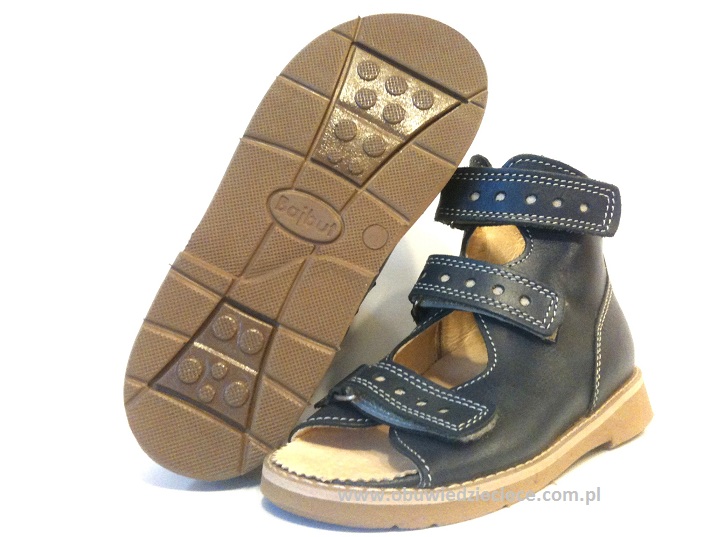 8-B-26gr gran. buty sandałki ortopedyczne kapcie przedszkolne obuwie dziecięce 19-25 Bajbut 8-B-26gr gran. buty sandałki ortopedyczne kapcie przedszkolne obuwie dziecięce 19-25 Bajbut