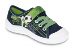 1-251X064 Tim czarno zielone półtrampki na rzep kapcie buciki obuwie dziecięce buty Befado 25-30 - galeria - foto#2