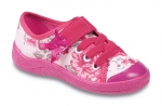 1-251X050 Tim różowe w kwiaty półtrampki na rzep kapcie buciki obuwie dziecięce buty Befado 25-30 - galeria - foto#2