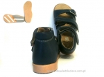 8-1002 JEANS c.niebieskie buty-sandałki-kapcie profilaktyczne ortopedyczne przedszk. 26-30  AURELKA - galeria - foto#2