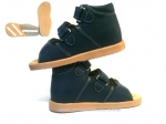 8-1002 JEANS c.niebieskie buty-sandałki-kapcie profilaktyczne ortopedyczne przedszk. 26-30  AURELKA - galeria - foto#3