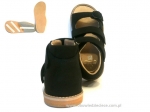 8-1002/9 granatowe buty-sandałki-kapcie profilaktyczne ortopedyczne przedszk. 26-30  AURELKA - galeria - foto#2