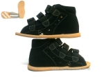 8-1014A AURELKA granatowe VIBRAM buty sandałki kapcie profilaktyczne ortopedyczne obuwie dziecięce przedszk. 19-25  AURELKA - galeria - foto#3