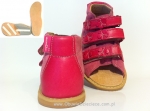 8-1014A AURELKA j.róż amarant VIBRAM buty sandałki kapcie obuwie dziecięce profilaktyczne ortopedyczne przedszk. 19-25  AURELKA - galeria - foto#2