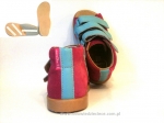 8-1014A AURELKA amarant. nieb. OBCAS THOMASA buty sandałki kapcie obuwie dziecięce profilaktyczne ortopedyczne przedszk. 20-25  AURELKA - galeria - foto#2