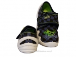 1-273X099 SKATE granatowo czarne z wyścigówką kapcie buciki obuwie dziecięce przedszkolne szkolne  Befado Skate - galeria - foto#2