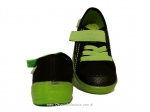 21-251Y006 Tim czarno zielone  półtrampki na rzep kapcie buciki obuwie dziecięce buty Befado 31-36 - galeria - foto#2