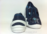 1-290Y006 SKATE szare kapcie-buciki obuwie dziecięce Befado - galeria - foto#2