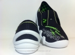 1-290Y080 SKATE czarne kapcie-buciki obuwie dziecięce szkolne Befado - galeria - foto#2