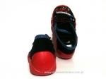 03-130P014 SPEEDY granatowo czerwone kapcie-buciki obuwie buty dla dziecka wcz.dziecięce  Befado  18-24 - galeria - foto#2