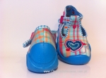 0-110P136 SPEEDY niebiesko różowe serduszko kapcie buciki obuwie dziecięce poniemowlęce Befado 18-25 - galeria - foto#2