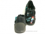0-110P096 SPEEDY szare kapcie buciki obuwie dziecięce poniemowlęce Befado  18-26 - galeria - foto#2