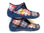 0-110P134 SPEEDY niebieska kratka kapcie-buciki obuwie dziecięce poniemowlęce Befado  18-26 - galeria - foto#3
