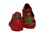0-110P216 SPEEDY szaro różowe w gwiazdki i serduszka kapcie-buciki-obuwie dziecięce poniemowlęce Befado  18-26 - galeria - foto#2