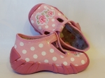0-110P218 SPEEDY c.różowe z kokardką kapcie buciki obuwie dziecięce poniemowlęce Befado  18-26 - galeria - foto#3