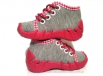 03-130P023 SPEEDY szaro różowe kapcie-buciki obuwie buty dla dziecka wcz.dziecięce  Befado  18-23 - galeria - foto#3