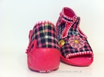 01-213P039 PAPI różowa kratka kapcie buciki sandałki obuwie wcz.dziecięce  Befado  20-25 - galeria - foto#2
