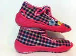01-213P039 PAPI różowa kratka kapcie buciki sandałki obuwie wcz.dziecięce  Befado  20-25 - galeria - foto#3