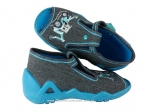 01-217P070 SNAKE szaro niebieskie koparka kapcie buciki sandałki obuwie dziecięce wcz.dziecięce  Befado  18-26 - galeria - foto#3