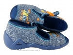 01-217P075 SNAKE niebieskie ciufa kapcie buciki sandałki obuwie dziecięce wcz.dziecięce  Befado  18-26 - galeria - foto#3