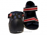 01-250P032 SNAKE czarno granatowe  sandalki kapcie buciki obuwie dziecięce wcz.dziecięce buty Befado Snake - galeria - foto#2