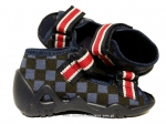 01-250P032 SNAKE czarno granatowe  sandalki kapcie buciki obuwie dziecięce wcz.dziecięce buty Befado Snake - galeria - foto#3