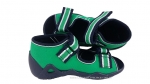 01-250P033 SNAKE granatowo zielone sandalki kapcie buciki obuwie dziecięce wcz.dziecięce buty Befado Snake - galeria - foto#3