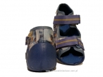 01-250P034 SNAKE niebieskie foto sandalki kapcie buciki obuwie dziecięce wcz.dziecięce buty Befado Snake - galeria - foto#2