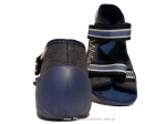 01-250P036 SNAKE granatowe sandalki kapcie buciki obuwie dziecięce wcz.dziecięce buty Befado Snake - galeria - foto#2