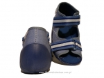 01-250P038 SNAKE niebieskie sandalki kapcie buciki obuwie dziecięce wcz.dziecięce buty Befado Snake - galeria - foto#2