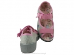 20-969X087 MAX JUNIOR szaro różowe sandałki kapcie, obuwie dziecięce profilaktyczne Befado 25-30 - galeria - foto#2