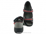 20-969X090 969Y090 MAX JUNIOR szare sandałki kapcie, obuwie dziecięce profilaktyczne Befado 25-33 - galeria - foto#2