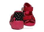 01-242P034 PAPI różowo granatowe w kropki sandałki kapcie buciki obuwie wcz.dziecięce buty Befado Papi  18-25 - galeria - foto#2