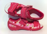 20-065X087 SUNNY różowo niebieskie sandałki - sandały profilaktyczne  - kapcie obuwie dziecięce Befado  26-30 - galeria - foto#3