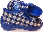 0-110P190 SPEEDY niebieska kratka kapcie-buciki-obuwie dziecięce poniemowlęce Befado  18-26 - galeria - foto#3
