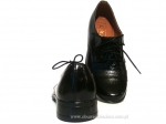 2-KMK 106pMAT czarne półmatowe sznurowane półbuty wizytowe komunijne obuwie dziecięce 31-36  KMK - galeria - foto#2