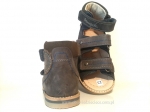 8-1199-9090 szaro brazowe buty-sandałki-kapcie profilaktyczne przedszk. 19-25  Mrugała - galeria - foto#2