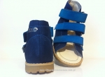 8-1210-70 ciemno niebieskie buty-sandałki-kapcie profilaktyczne przedszk. 26-30  Mrugała - galeria - foto#2