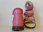 8-1299-04  biało jasno różowe buty-sandałki-kapcie profilaktyczne przedszk. 26-30  Mrugała - galeria - foto#2