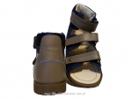 8-1399-68 niebiesko popielate buty-sandałki-kapcie profilaktyczne przedszk. 31-33  Mrugała - galeria - foto#2