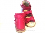 8-1299-5555 c.rózowe amarantowe buty-sandałki-kapcie profilaktyczne przedszk. 26-30  Mrugała - galeria - foto#2