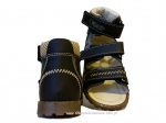 8-1299-87 moro granatowe buty-sandałki-kapcie profilaktyczne przedszk. 26-30  Mrugała - galeria - foto#2