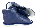 8-BP38MA/B KUBA GRANAT - GRANAT kapcie sznurowane sandałki obuwie profilaktyczne przed+szkolne 27-34 buty Postęp - galeria - foto#3
