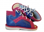 8-BP38MA/0 KUBA ciemno niebiesko różowe kapcie sandałki obuwie profilaktyczne wcz.dzieciece 18-23 buty Postęp - galeria - foto#3