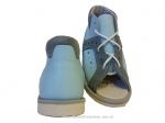 8-BP38MA/A KUBA błękit j.niebieskie kapcie sandałki obuwie profilaktyczne przedszk. 24-26 buty Postęp - galeria - foto#2