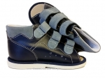 8-BP38MP/B MIGOTKA GRANATOWE kapcie na rzepy sandałki obuwie profilaktyczne przed+szkolne 27-34 buty Postęp - galeria - foto#3