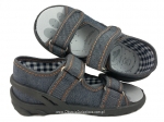 0-13-112N popielate sandałki kapcie obuwie wcz.dziecięce buty Renbut  19-27 - galeria - foto#3