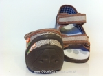 20-33-378 BEŻ beżowe sandałki  sandały profilaktyczne  kapcie obuwie dziecięce buty Renbut  26-30 - galeria - foto#2