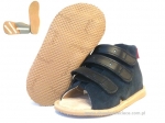 8-1014A AURELKA granatowe VIBRAM buty sandałki kapcie profilaktyczne ortopedyczne obuwie dziecięce przedszk. 19-25  AURELKA - galeria - foto#1