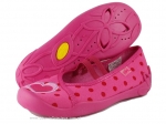 1-116X153 BLANCA różowe w kropki z sercem balerinki czółenka dziewczęce kapcie-buciki-obuwie dziecięce buty Befado  25-30 - galeria - foto#1